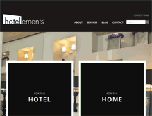 Tablet Screenshot of hotelement.com